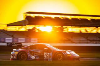 #10 Porsche 992 GT3 R of Antares Au, Loek Hartog, and Patric Niederhauser, Herberth Motorsport, IGTC, Pro-Am, FANATEC GT World Challenge America Powered by AWS, SRO America, INDY, Indianapolis, IN October 3 - 6 2024.
 | Fabian Lagunas/SRO