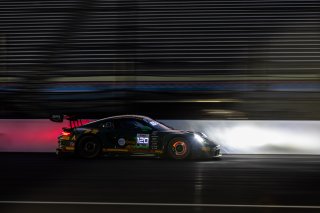 #120 Porsche 911 GT3-R of Adam Adelson, Elliott Skeer, and Laurin Heinrich, Wright Motorsports, GT World Challenge America, Pro, FANATEC GT World Challenge America Powered by AWS, SRO America, INDY, Indianapolis, IN October 3 - 6 2024.
 | Fabian Lagunas/SRO