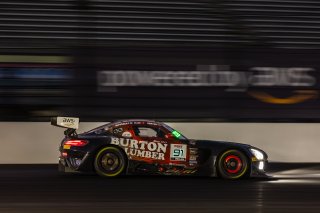 #91 Mercedes-AMG GT3 of Jeff Burton, Philip Ellis, and Elias Seppänen, Regulator Racing, GT World Challenge America, Pro-Am, SRO America, FANATEC GT World Challenge America Powered by AWS, INDY, Indianapolis, IN October 3 - 6 2024.
 | Fabian Lagunas/SRO