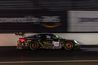 #21 Porsche 992 GT3 R of Ashish Patel, Yannick Mettler, and Alex Fontana, Car Collection Motorsports, IGTC, Pro-Am, FANATEC GT World Challenge America Powered by AWS, SRO America, INDY, Indianapolis, IN October 3 - 6 2024.
 | Fabian Lagunas/SRO