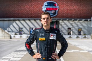 #4 Mercedes-AMG GT3 of Alex Palou, Fabian Schiller, and Luca Stolz, Lone Star Racing, IGTC, IGTC Pro, FANATEC GT World Challenge America Powered by AWS, INDY, Indianapolis, IN October 3 - 6 2024.
 | Fabian Lagunas/SRO