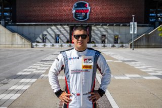 #32 Porsche 911 GT3-R of Kyle Washington, Tom Sargent, and Ayhancan Guven, GMG Racing, GT World Challenge America, Pro-Am, FANATEC GT World Challenge America Powered by AWS, INDY, Indianapolis, IN October 3 - 6 2024.
 | Fabian Lagunas/SRO