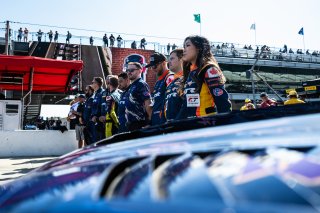 Grid walk at FANATEC GT World Challenge America Powered by AWS, SRO America, INDY, Indianapolis, IN October 3 - 6 2024.
 | Jason Doudt/SRO