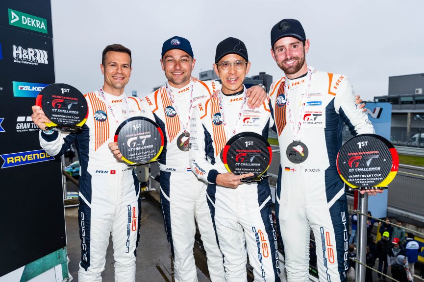 52. ADAC RAVENOL 24h Nürburgring 2024 - Foto: Gruppe C Photography; #24 Porsche 911 GT3 R (992), Lionspeed GP: Antares Au, Patric Niederhauser, Patrick Kolb, Indy Dontje
