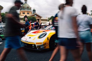 12h Bathurst 2025 -  Meguiar’s Bathurst 12 Hour - Intercontinental GT Challenge Round 1 - Foto: Gruppe C Photography; #91 Porsche 911 GT3 R (992), The Bend: Y. Shahin, S. Shahin, L. Heinrich, M. Schuring
 | Gruppe C Photography