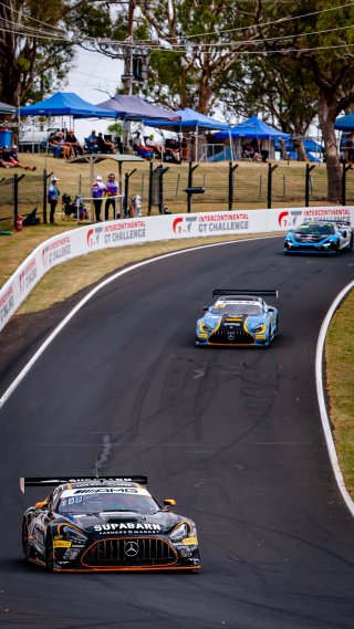 12h Bathurst 2025 -  Meguiar’s Bathurst 12 Hour - Intercontinental GT Challenge Round 1 - Foto: Gruppe C Photography; #47 Mercedes-AMG GT3, Supabarn Supermarkets, Tigani Motorsport: James Koundouris, Theo Koundouris, David Russell, Luke Youlden
 | Gruppe C Photography