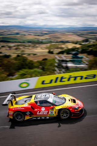 12h Bathurst 2025 -  Meguiar’s Bathurst 12 Hour - Intercontinental GT Challenge Round 1 - Foto: Gruppe C Photography; #36 Ferrari 296 GT3, Arise Racing GT: Alessio Rovera, Jaxon Evans, Elliot Schutte, Brad Schumacher
 | Gruppe C Photography