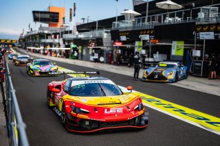 12h Bathurst 2025 -  Meguiar’s Bathurst 12 Hour - Intercontinental GT Challenge Round 1 - Foto: Gruppe C Photography; #36 Ferrari 296 GT3, Arise Racing GT: Alessio Rovera, Jaxon Evans, Elliot Schutte, Brad Schumacher
 | Gruppe C Photography
