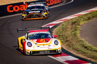 12h Bathurst 2025 -  Meguiar’s Bathurst 12 Hour - Intercontinental GT Challenge Round 1 - Foto: Gruppe C Photography; #91 Porsche 911 GT3 R (992), The Bend: Yasser Shahin, Sam Shahin, Laurin Heinrich, Morris Schuring
 | Gruppe C Photography