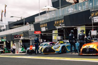 12h Bathurst 2025 -  Meguiar’s Bathurst 12 Hour - Intercontinental GT Challenge Round 1 - Foto: Gruppe C Photography; #27 Mercedes-AMG GT3, Heart of Racing by SPS: Ross Gunn, Ian James, Zacharie Robichon
 | Gruppe C Photography
