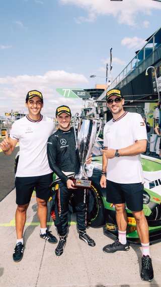 12h Bathurst 2025 -  Meguiar’s Bathurst 12 Hour - Intercontinental GT Challenge Round 1 - Foto: Gruppe C Photography; #77 Mercedes-AMG GT3, Mercedes-AMG Team Craft-Bamboo Racing: Maximilian Götz, Lucas Auer, Jayden Ojeda
 | Gruppe C Photography