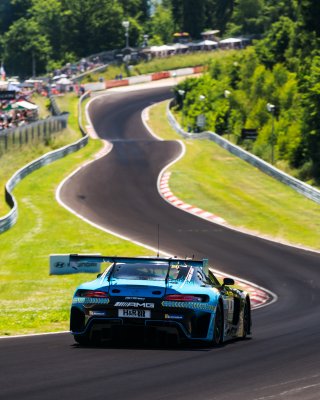 53. ADAC RAVENOL 24h Nürburgring 2025 - Foto: Gruppe C Photography; #14 Mercedes-AMG GT3 EVO, Mercedes-AMG Team GetSpeed: Maro Engel, Maxime Martin, Fabian Schiller, Luca Stolz
 | Gruppe C Photography