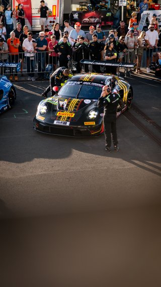 53. ADAC RAVENOL 24h Nürburgring 2025 - Foto: Gruppe C Photography; #54 Porsche 911 GT3 R (992), Dinamic GT:  Bastian Buus, Matteo Cairoli, Loek Hartlog, Joel Sturm
 | Gruppe C Photography