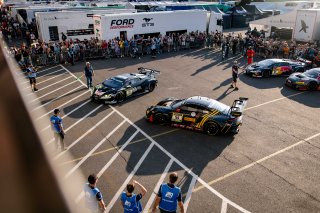 53. ADAC RAVENOL 24h Nürburgring 2025 - Foto: Gruppe C Photography; #28 Lamborghini Huracan GT3 EVO2, Abt Sportsline: Marco Mapelli, Christian Engelhart, Luca Engstler; #54 Porsche 911 GT3 R (992), Dinamic GT:  Bastian Buus, Matteo Cairoli, Loek Hartlog,  | Gruppe C Photography