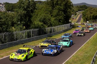53. ADAC RAVENOL 24h Nürburgring 2025 - Foto: Gruppe C Photography; #911 Porsche 911 GT3 R (992), Manthey EMA: Kevin Estre, Ayhancan Guven, Thomas Preining
 | Gruppe C Photography