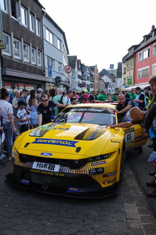 53. ADAC RAVENOL 24h Nürburgring 2025 - Foto: Gruppe C Photography; ; #65 Ford Mustang GT3, HRT Ford Performance: Dennis Fetzer, David Schumacher, Salman Owega, Jusuf Owega
 | SRO Motorsports Group