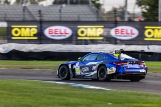 #46 BMW M4 GT3 EVO of Valentino Rossi / Kelvin Van Der Linde / Charles Weerts, Team WRT, Indy 8H, IGTC, Pro, SRO America, Indianapolis Motor Speedway, Indianapolis, IN, Oct 16&ndash;19, 2025
 | Fabian Lagunas | www.lagunasphotography.com | For SRO Motorsports Group 2025