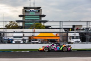 #32 Porsche 911 GT3 R (992) of Kyle Washington / Tom Sargent / Klaus Bachler, GMG Racing, Indy 8H, IGTC, Pro-Am, SRO America, Indianapolis Motor Speedway, Indianapolis, IN, Oct 16–19, 2025
 | Fabian Lagunas | www.lagunasphotography.com | For SRO Motorsports Group 2025