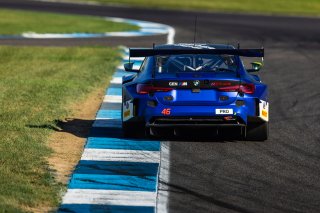 #46 BMW M4 GT3 EVO of Valentino Rossi / Kelvin Van Der Linde / Charles Weerts, Team WRT, Indy 8H, IGTC, Pro, SRO America, Indianapolis Motor Speedway, Indianapolis, IN, Oct 16–19, 2025
 | Fabian Lagunas | www.lagunasphotography.com | For SRO Motorsports Group 2025