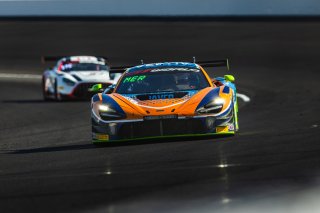 #88 McLaren 720S GT3 EVO of Todd Coleman / Thomas Merrill / Aaron Telitz, Archangel Motorsports, Indy 8H, Pro-Am, SRO America, Indianapolis Motor Speedway, Indianapolis, IN, Oct 16–19, 2025
 | Fabian Lagunas | www.lagunasphotography.com | For SRO Motorsports Group 2025