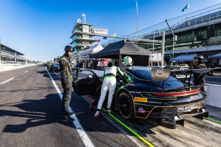 #7 Porsche 911 GT3 R (992) of Ralf Bohn / Rolf Ineichen / Robert Renauer, Herberth Motorsport, Indy 8H, IGTC IC, Pro-Am, SRO America, Indianapolis Motor Speedway, Indianapolis, IN, Oct 16–19, 2025
 | Fabian Lagunas | www.lagunasphotography.com | For SRO Motorsports Group 2025