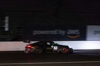 #7 Porsche 911 GT3 R (992) of Ralf Bohn / Rolf Ineichen / Robert Renauer, Herberth Motorsport, Indy 8H, IGTC IC, Pro-Am, SRO America, Indianapolis Motor Speedway, Indianapolis, IN, Oct 16–19, 2025
 | Fabian Lagunas | www.lagunasphotography.com | For SRO Motorsports Group 2025