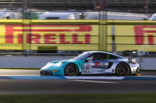 #61 Porsche 911 GT3 R (992) of Adrian D'Silva / Sven Müller / Ricardo Feller, EBM, Indy 8H, IGTC IC, Pro, SRO America, Indianapolis Motor Speedway, Indianapolis, IN, Oct 16–19, 2025
 | Fabian Lagunas | www.lagunasphotography.com | For SRO Motorsports Group 2025