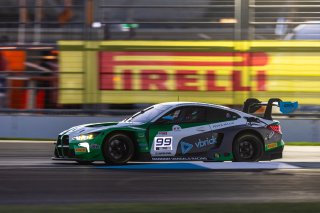 #99 BMW M4 GT3 EVO of Kenton Koch / Connor De Phillippi / Conor Daly, Random Vandals Racing, Indy 8H, IGTC, Pro, SRO America, Indianapolis Motor Speedway, Indianapolis, IN, Oct 16–19, 2025
 | Fabian Lagunas | www.lagunasphotography.com | For SRO Motorsports Group 2025