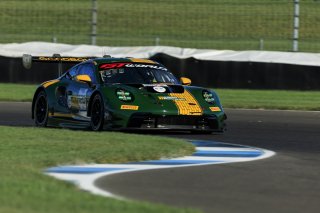 #120 Porsche 911 GT3 R (992) of Adam Adelson / Elliott Skeer / Laurin Heinrich, Wright Motorsports, Indy 8H, IGTC, Pro, SRO America, Indianapolis Motor Speedway, Indianapolis, IN, Oct 16&ndash;19, 2025
 | Fabian Lagunas | www.lagunasphotography.com | For SRO Motorsports Group 2025