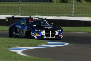 #46 BMW M4 GT3 EVO of Valentino Rossi / Kelvin Van Der Linde / Charles Weerts, Team WRT, Indy 8H, IGTC, Pro, SRO America, Indianapolis Motor Speedway, Indianapolis, IN, Oct 16&ndash;19, 2025
 | Fabian Lagunas | www.lagunasphotography.com | For SRO Motorsports Group 2025