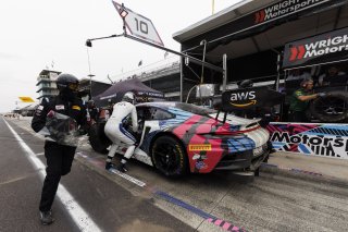 #10 Porsche 911 GT3 R (992) of Antares Au / Loek Hartog / Patric Niederhauser, Wright Motorsports, Indy 8H, IGTC IC, Pro-Am, SRO America, Indianapolis Motor Speedway, Indianapolis, IN, Oct 16&ndash;19, 2025
 | Fabian Lagunas | www.lagunasphotography.com | For SRO Motorsports Group 2025