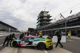 #11 Chevrolet Corvette Z06 GT3.R of Blake McDonald / Alec Udell / Matt Bell, DXDT Racing, Indy 8H, Pro-Am, SRO America, Indianapolis Motor Speedway, Indianapolis, IN, Oct 16&ndash;19, 2025
 | Fabian Lagunas | www.lagunasphotography.com | For SRO Motorsports Group 2025