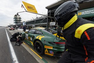#120 Porsche 911 GT3 R (992) of Adam Adelson / Elliott Skeer / Laurin Heinrich, Wright Motorsports, Indy 8H, IGTC, Pro, SRO America, Indianapolis Motor Speedway, Indianapolis, IN, Oct 16&ndash;19, 2025
 | Fabian Lagunas | www.lagunasphotography.com | For SRO Motorsports Group 2025