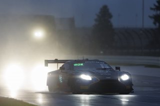 #24 Aston Martin Vantage AMR GT3 EVO of Gray Newell / Zach Robichon / Darren Turner, Heart of Racing Team, Indy 8H, Pro-Am, SRO America, Indianapolis Motor Speedway, Indianapolis, IN, Oct 16–19, 2025
 | Fabian Lagunas | www.lagunasphotography.com | For SRO Motorsports Group 2025