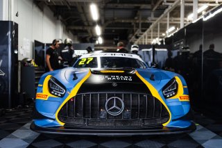 49th SUZUKA 1000km - Intercontinental GT Challenge Round 4 - Foto: Gruppe C Photography; #27 Mercedes-AMG GT3 EVO, Heart of Racing by SPS: Ian James, Zacharie Robichon, Alex Riberas
 | Gruppe C GmbH