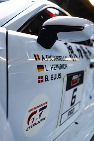 49th SUZUKA 1000km - Intercontinental GT Challenge Round 4 - Foto: Gruppe C Photography; #6 Porsche 911 GT3 R (992), Origine Motorsport: Laurin Heinrich, Alessio Picarello, Bastian Buus
 | Gruppe C GmbH             
