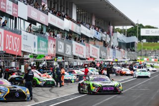 49th SUZUKA 1000km - Intercontinental GT Challenge Round 4 - Foto: Gruppe C Photography; #77 Mercedes-AMG GT3 EVO, Mercedes-AMG Team Craft-Bamboo Racing: Kakunoshin Ohta, Maximilian Goetz, Ralf Aron
 | Gruppe C GmbH