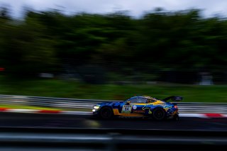 Dennis Olsen, Christopher Mies, Frederic Vervisch, Arjun Maini, HRT Ford Racing, nurburgring nordschleife, trackside, cloudy, overcast, action, ford mustang gt3, ravenol, dekra, yokohama, panning, motion blur, wide angle, focus, excitement
 | Gruppe C Photography