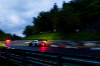 Laurin Heinrich, Laurens Vanthoor, Ricardo Feller, Lionspeed GP, nurburgring nordschleife, corner, trackside, cloudy, night, dusk, action, porsche 911 gt3 r, car, motion blur, panning, wide angle, excitement, focus, tension
 | Gruppe C Photography