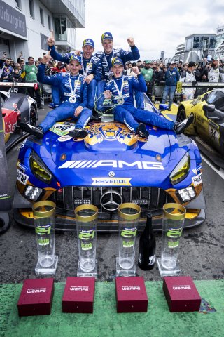54. ADAC RAVENOL 24h N&uuml;rburgring 2026 #80 Mercedes-AMG GT3, Mercedes-AMG Team RAVENOL: Maro Engel, Luca Stolz, Fabian Schiller, Maxime Martin - picture by Gruppe C Photography
 | Gruppe C Photography