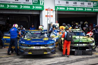 54. ADAC RAVENOL 24h N&uuml;rburgring 2026 #64 Ford Mustang GT3, HRT Ford Racing: Dennis Olsen, Christopher Mies, Frederic Vervisch, Arjun Maini, #67 Ford Mustang GT3 EVO (2026), HRT Ford Racing: Frank Stippler, Fabio Scherer, David Schumacher - picture by Gru | Gruppe C Photography