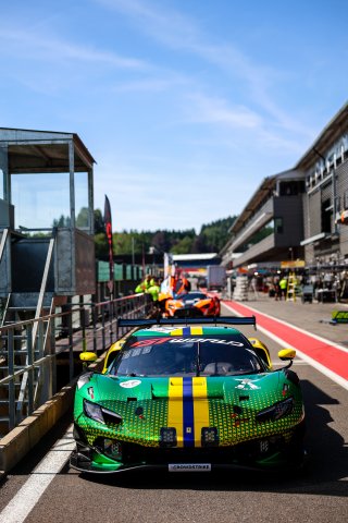 #70 - AF Corse - Custodio TOLEDO - Miguel MOLINA - Matthieu VAXIVIERE - Peter DEMPSEY - Ferrari 296 GT3 EVO | JEP / SRO