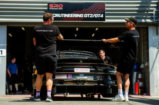Scrutineering for the CrowdStrike 24 Hours of Spa | SRO / JEP