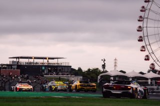 93 Porsche 911 GT3 R (992) EVO, Ziggo Sport Tempesta Racing: Jonathan Hui, Chris Froggatt, Edward Cheever, 79 Porsche 911 GT3 R (992) EVO, Tsunami RT: Daniel Gaunt, Fabio Babini, Johannes Zelger, 60 Ferrari 296 GT3 EVO, LM Corsa: Kei Nakanishi, Shigekazu  | Gruppe C GmbH