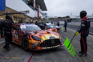 75 Mercedes-AMG GT3 EVO, 75 Express: Mika&euml;l Grenier, Kenny Habul, Philip Ellis          | Gruppe C GmbH