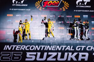 60 Ferrari 296 GT3 EVO, LM Corsa: Kei Nakanishi, Shigekazu Wakisaka, Giancarlo Fisichella, 10 BMW M4 GT3 EVO, Team KRC: Brian Lee, Augusto Farfus, Marcelo Tomasoni
 | Gruppe C GmbH