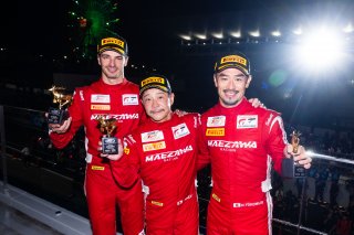 555 Ferrari 296 GT3 EVO, Maezawa Racing: Yusaku Maezawa, Naoki Yokomizo, Alessio Rovera  | Gruppe C GmbH