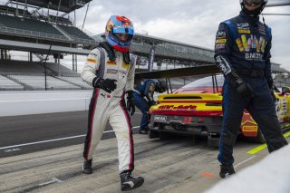 #32 Porsche 911 GT3-R (992) EVO of Kyle Washington, Riccardo Pera, and Ayhancan Guven, GMG Racing, Indianapolis 8 Hour / GT World Challenge America, IGTC Pro-Am, SRO America, Indianapolis 8 Hour, Indianapolis Motor Speedway, Speedway, IN, Oct 7 - 11, 2026 | Fabian Lagunas | www.lagunasphotography.com | 2026